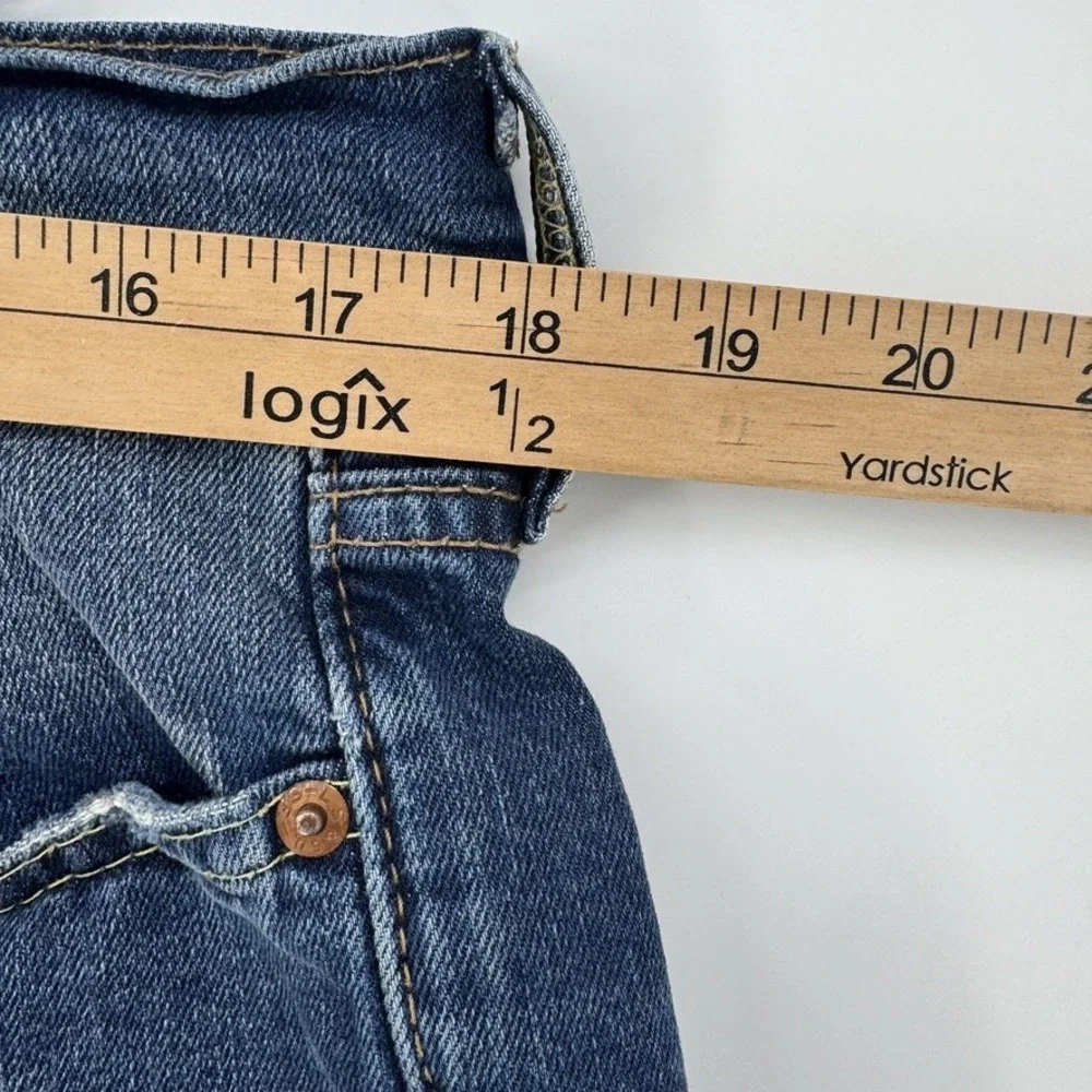 Levi's 541 Jeans Mens 34x34 Medium Blue Athletic Fit Five Pocket Solid